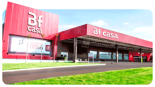 Loja física da BF Casa em Maringá.